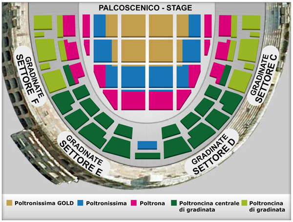 Gradinata Settore D Arena Verona